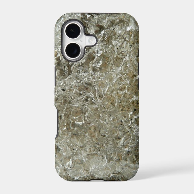 Glacial Ice Abstract Nature Texture (Back)