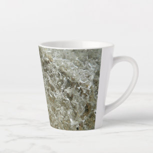 Glacial Ice Abstract Nature Texture Latte Mug