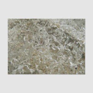 Glacial Ice Abstract Nature Texture Tissue Paper
