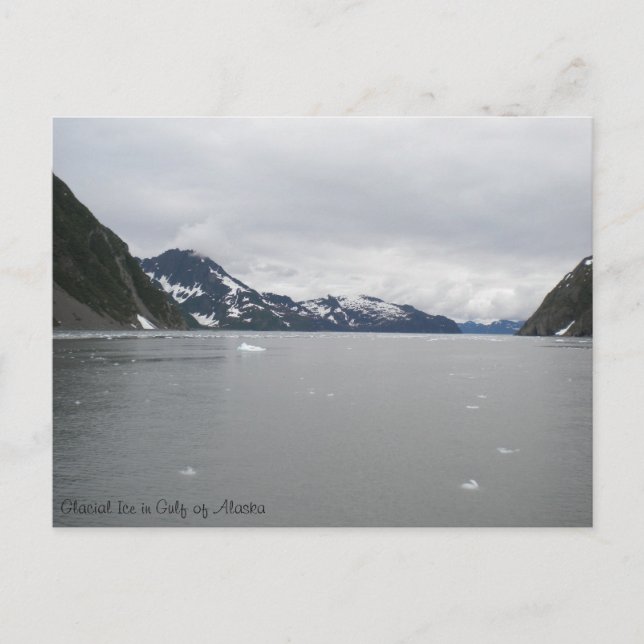 Glacial Ice Postcard (Front)