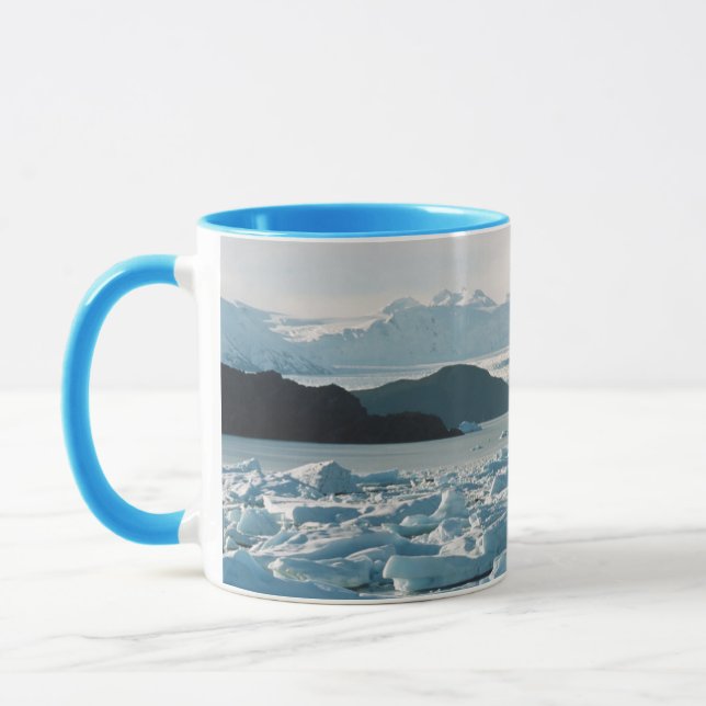 Glacial Icebergs Mug (Left)