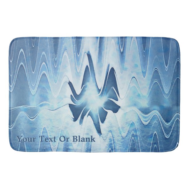 Glacial Lake Bath Mat (Front)