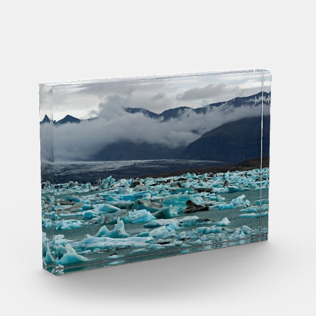 Glacial lake Jokulsarlon - Iceland Photo Block (Left)