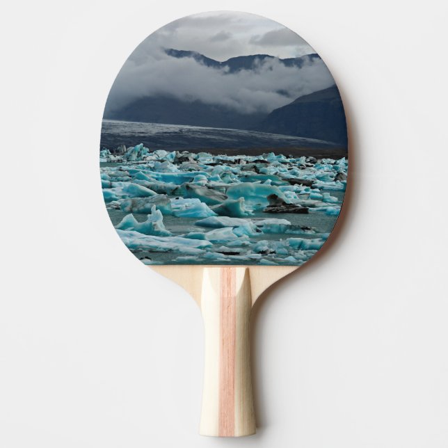 Glacial lake Jokulsarlon - Iceland Ping Pong Paddle (Front)
