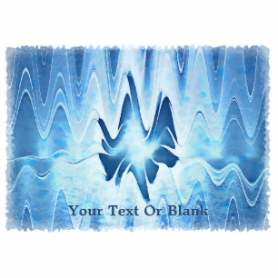 Glacial Lake Photo Sculpture Magnet