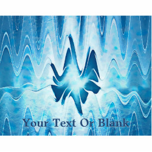 Glacial Lake Photo Sculpture Magnet