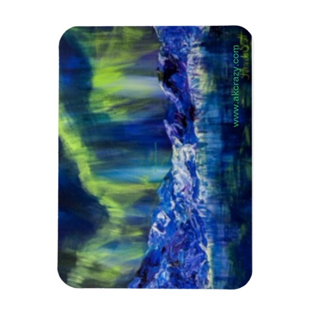 Glacial Reflections Magnet (Vertical)