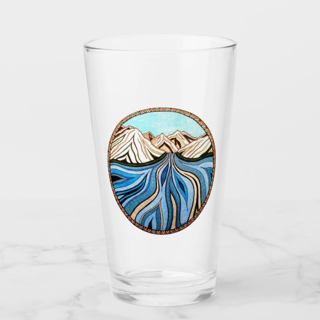 Glacial River - Tumbler (Front)