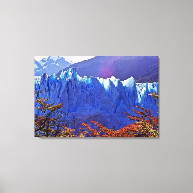 Glaciar Perito Moreno Canvas Print (Front)