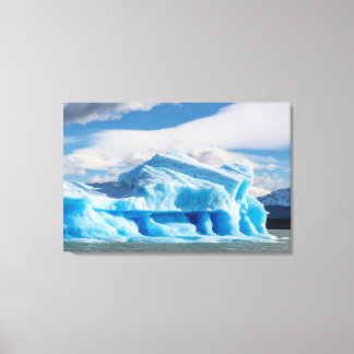 Glaciars, Argentino Lake Canvas Print
