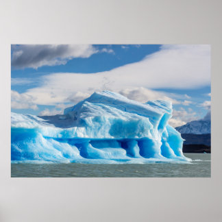Glaciars, Argentino Lake Poster