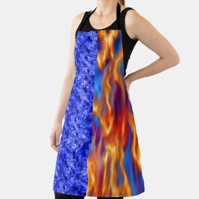 Glaciem et Ignis by Kenneth Yoncich Apron (Insitu)