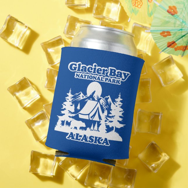 Glacier Bay Alaska Can Cooler (In Situ Summer)