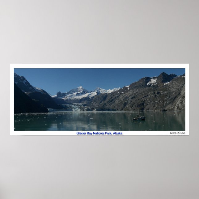 Glacier Bay, Alaska Poster (Front)
