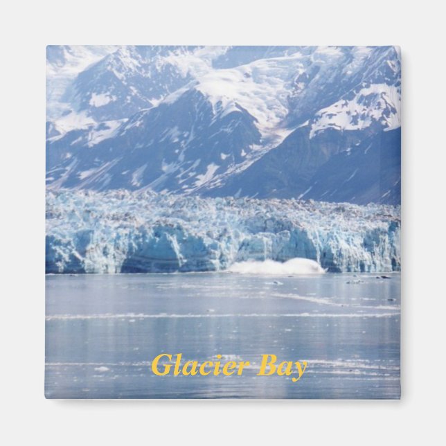 glacier bay fridge magnet (Front)