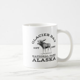 Glacier Bay National Park Alaska Moose Hiking Outd Coffee Mug