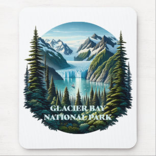 Glacier Bay National Park Alaska Mouse Mat