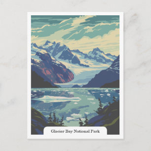 Glacier Bay National Park, Alaska USA Postcard