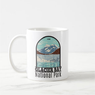 Glacier Bay National Park Alaska Vintage Coffee Mug