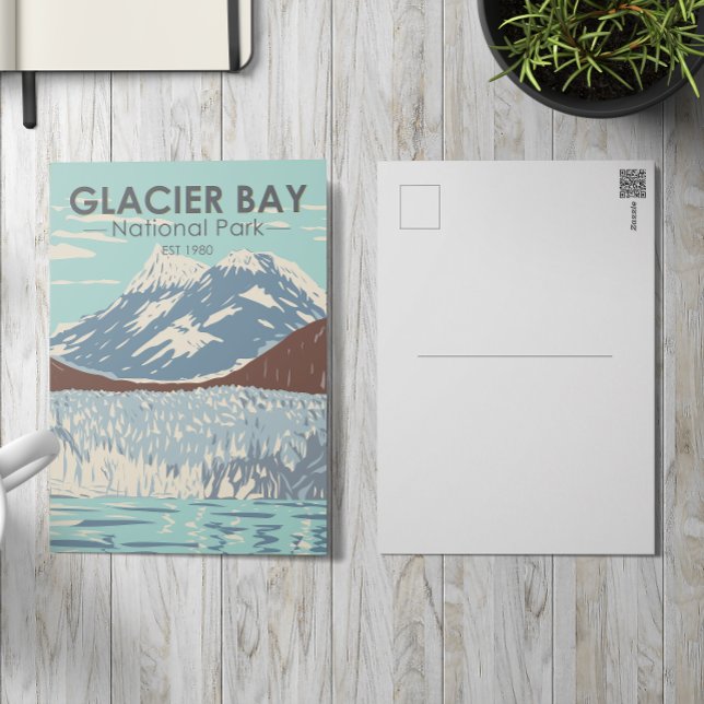 Glacier Bay National Park Alaska Vintage Postcard (Creator Uploaded)