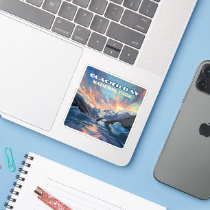 Glacier Bay National Park Alaska Whale Vintage