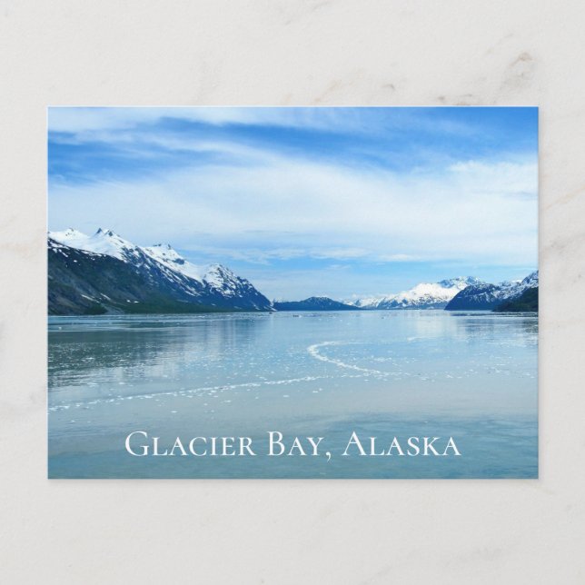Glacier Bay National Park and Preserve, Alaska Postcard (Front)
