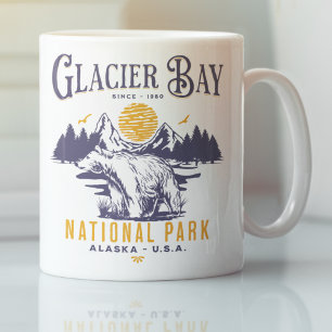 Glacier Bay National Park Charming Woodland view Coffee Mug