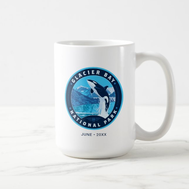 Glacier Bay National Park Coffee Mug (Right)