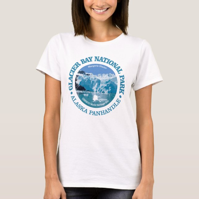 Glacier Bay National Park (colour) T-Shirt (Front)