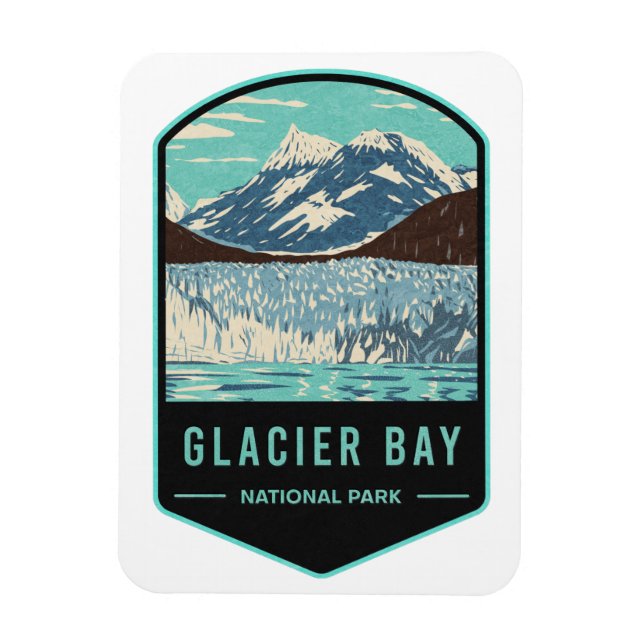Glacier Bay National Park Magnet (Vertical)