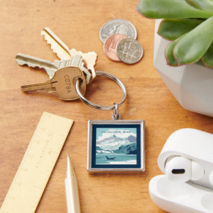 Glacier Bay National Park   Orca Key Ring