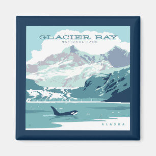 Glacier Bay National Park   Orca Magnet