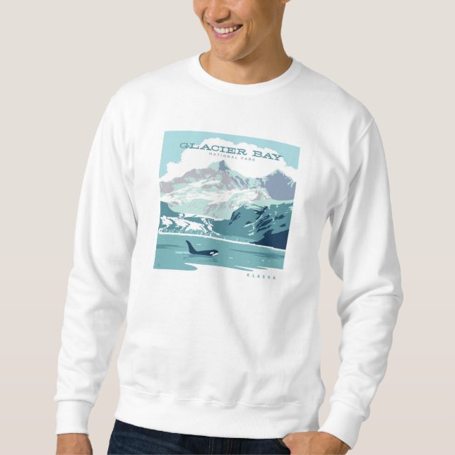 Glacier Bay National Park | Orca Sweatshirt (Front)
