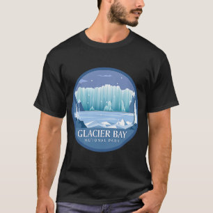 Glacier Bay National Park Outdoor Themed Glacial I T-Shirt