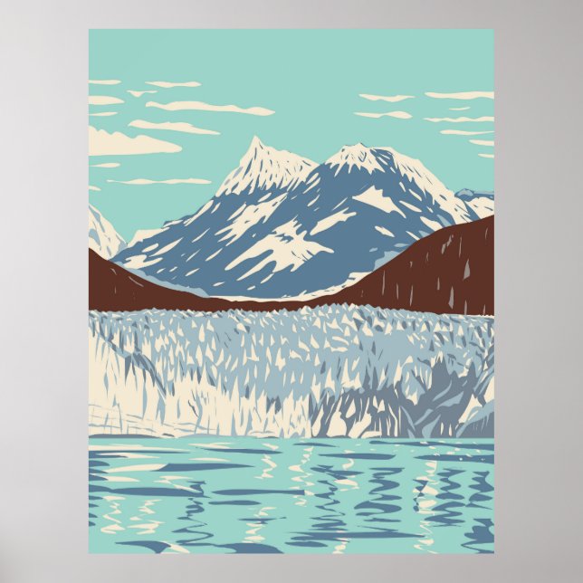 Glacier Bay National Park Poster (Front)