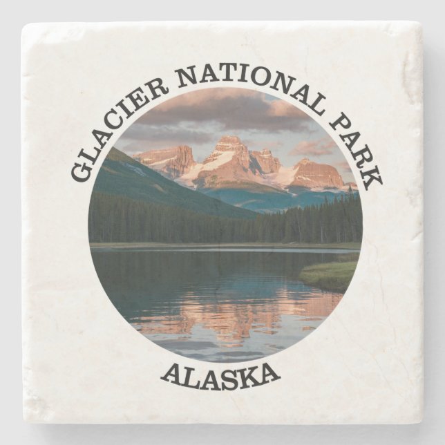 Glacier Bay National Park  Stone Coaster (Front)