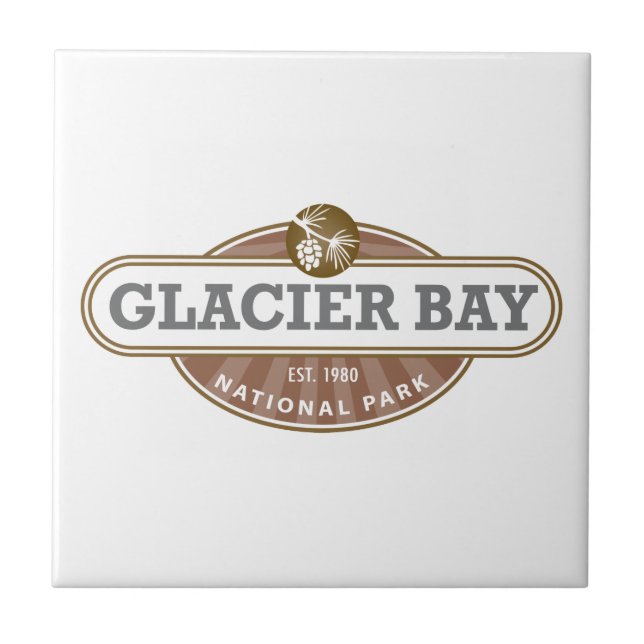 Glacier Bay National Park Tile (Front)