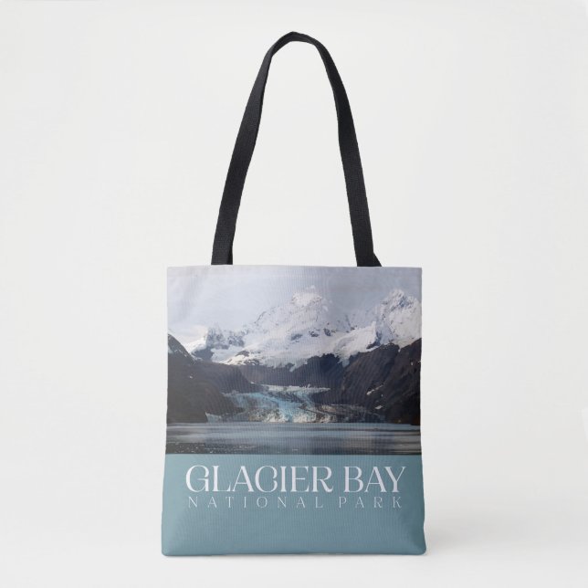 Glacier Bay National Park Tote, Alaska Bag (Front)