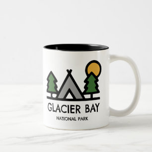 Glacier Bay National Park Two-Tone Coffee Mug