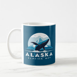 Glacier Bay Whale - Alaska Coffee Mug