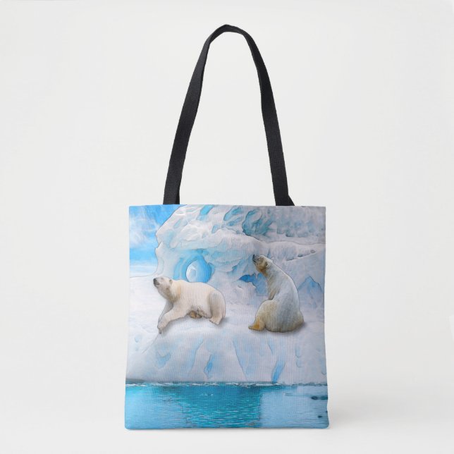 Glacier Bears - Tote Bag (Front)