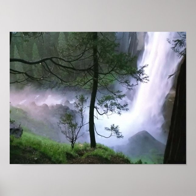 Glacier Falls Poster (Front)