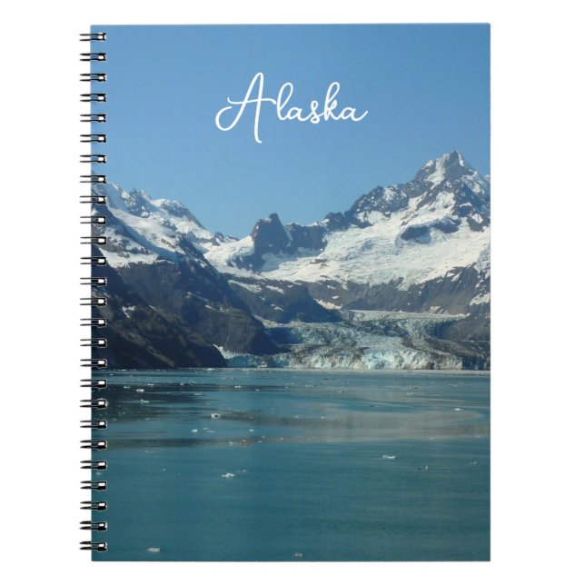 Glacier-Fed Waters of Alaska Notebook (Front)