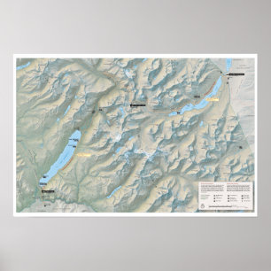 Glacier Going-to-the-Sun Road (Montana) poster