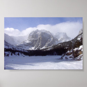 Glacier Gorge Poster