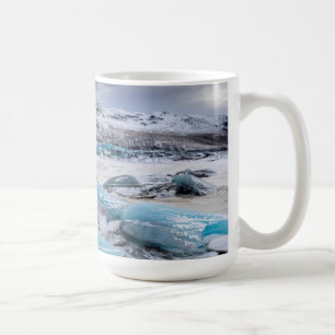 Glacier Ice landscape, Iceland Coffee Mug
