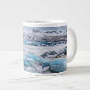 Glacier Ice landscape, Iceland Large Coffee Mug