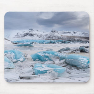 Glacier Ice landscape, Iceland Mouse Mat