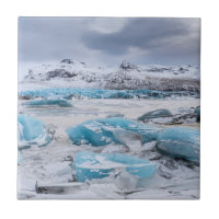 Glacier Ice landscape, Iceland