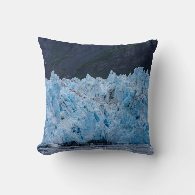 Glacier in Prince William Sound Alaska Cushion (Front)
